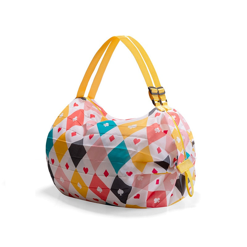Extra Large Collapsible Reusable Shopping Tote Bag