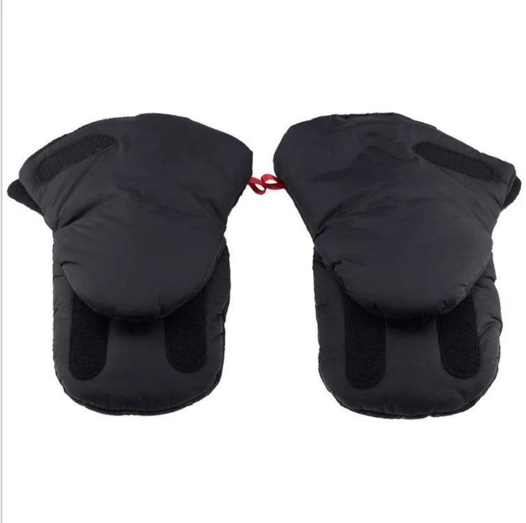 Warm Parenting Gloves for Stroller Pushing