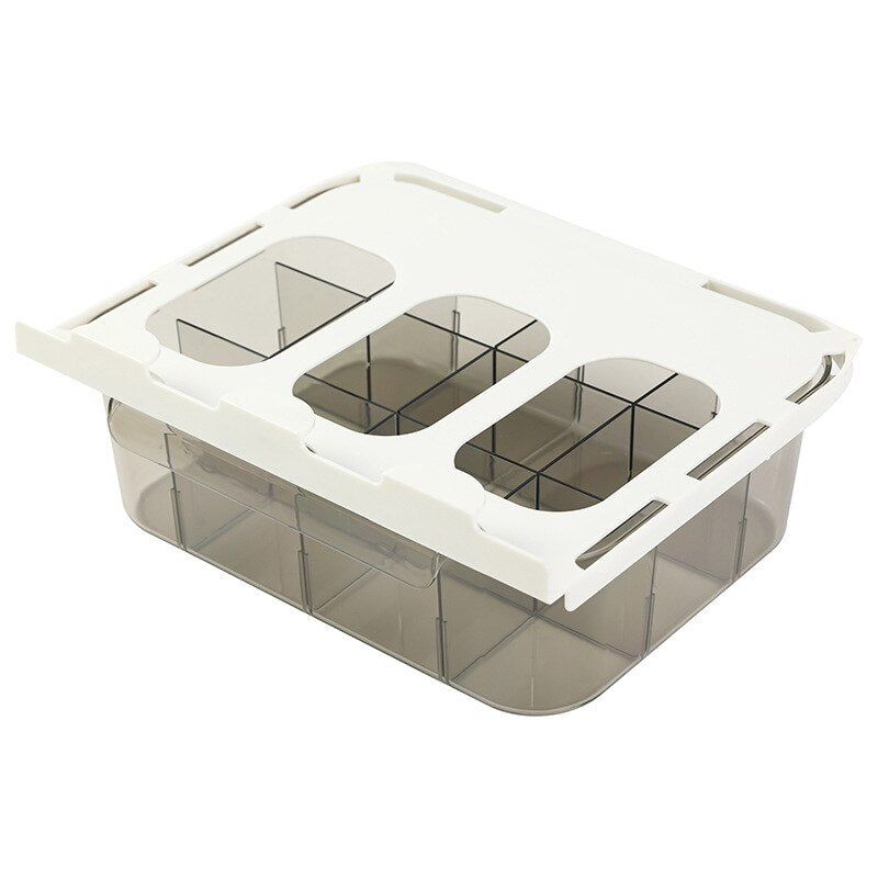Space Saving Under Desk Storage Drawer Organizer