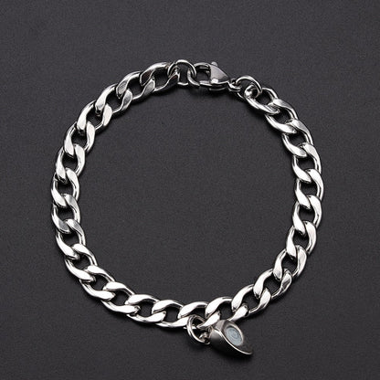Lovely Heart Couple Magnetic Bracelet
