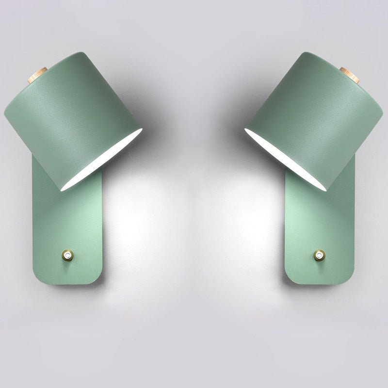 Stylish LED Wall Light with On/Off Switch for Home