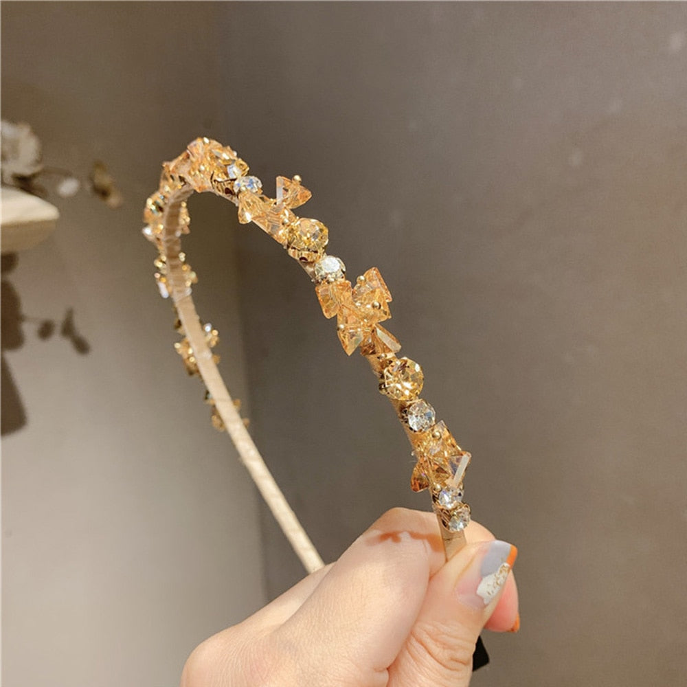 Glamorous Glitter Crystal Hair Headband
