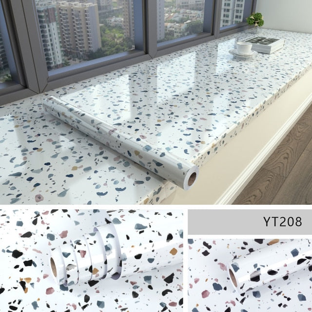 Luxury Marble Pattern Peel Stick Wall Covering