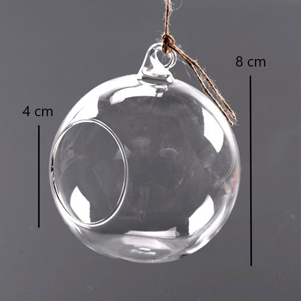 Starry Glass Candle Holder Decoration