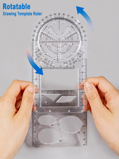 Fesara | Modern Geometric Pattern Straight Edge Ruler