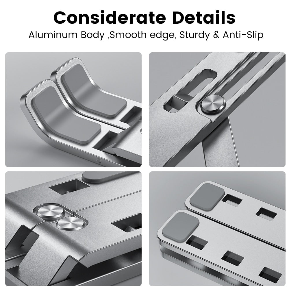 Portable Laptop Aluminum Desk Stand