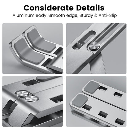 Portable Laptop Aluminum Desk Stand