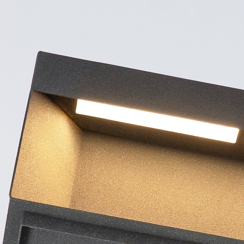 Smart Outdoor Security Light with Motion Sensor