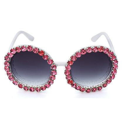 Big Round Fashion Designer Shades