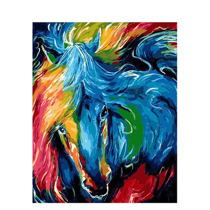 Colorful Animal Art Kit by Numbers
