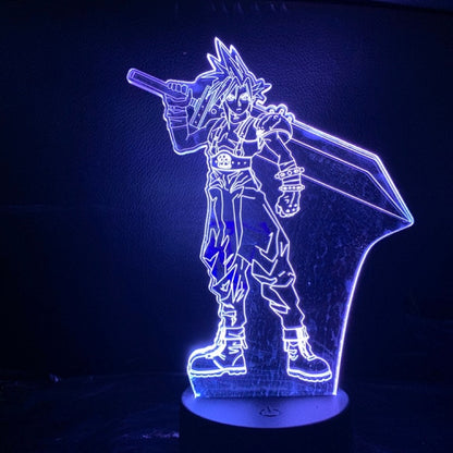 Colorful 3D LED Fantasy Lamp