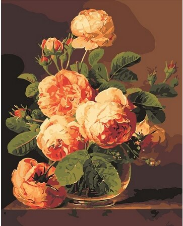 Beautiful Floral Art Painting Kit
