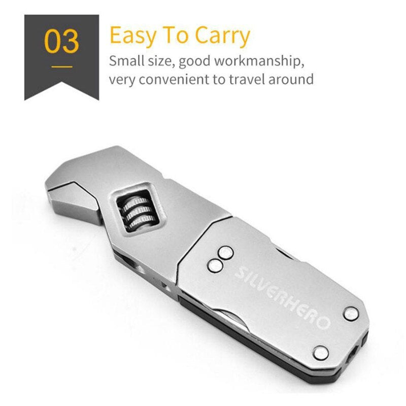 Premium Compact Stainless Steel Socket Wrench Set