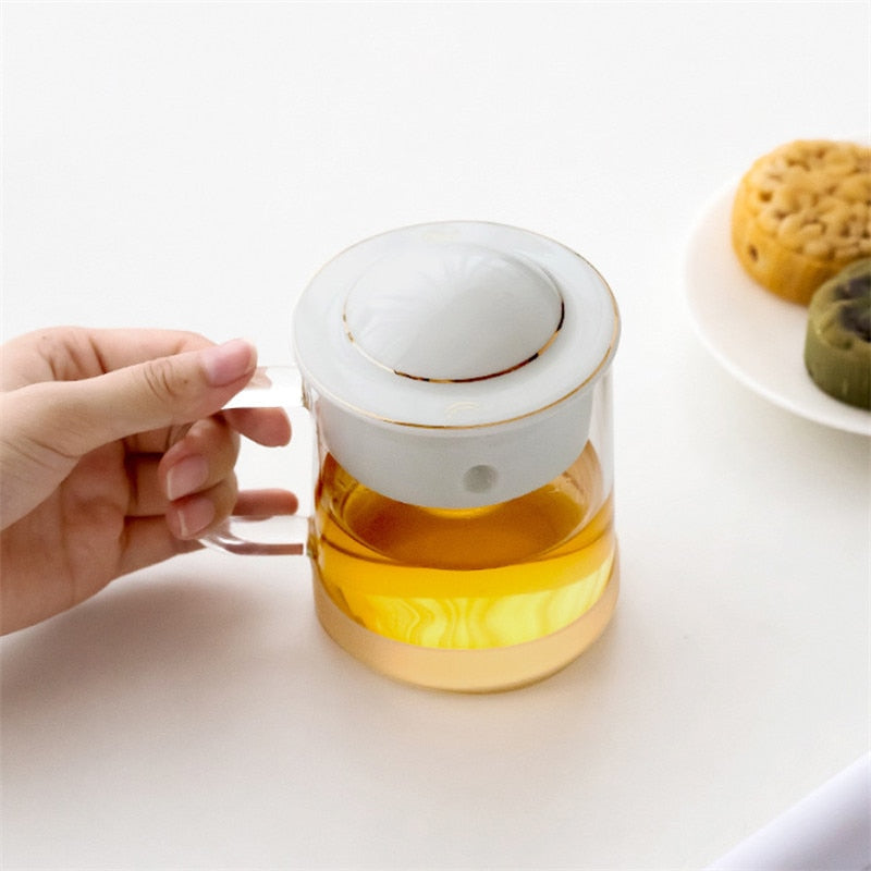 Astronomic Galaxy Ceramic Tea Pot