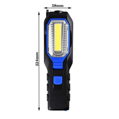 Portable Rechargeable LED Camping Flashlight Power Bank