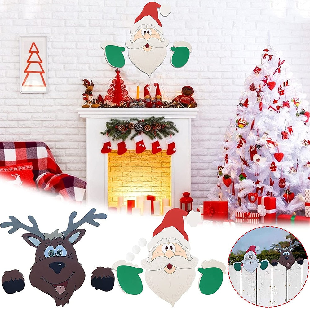 Fun Santa Claus Yard Christmas Decor