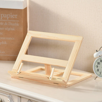 Ergonomic Wooden Tablet Holder Stand