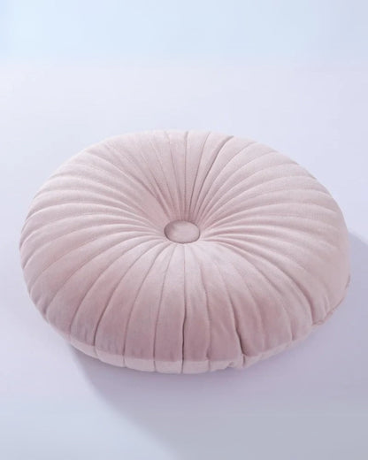 Stylish Round Pillow in Contemporary Style