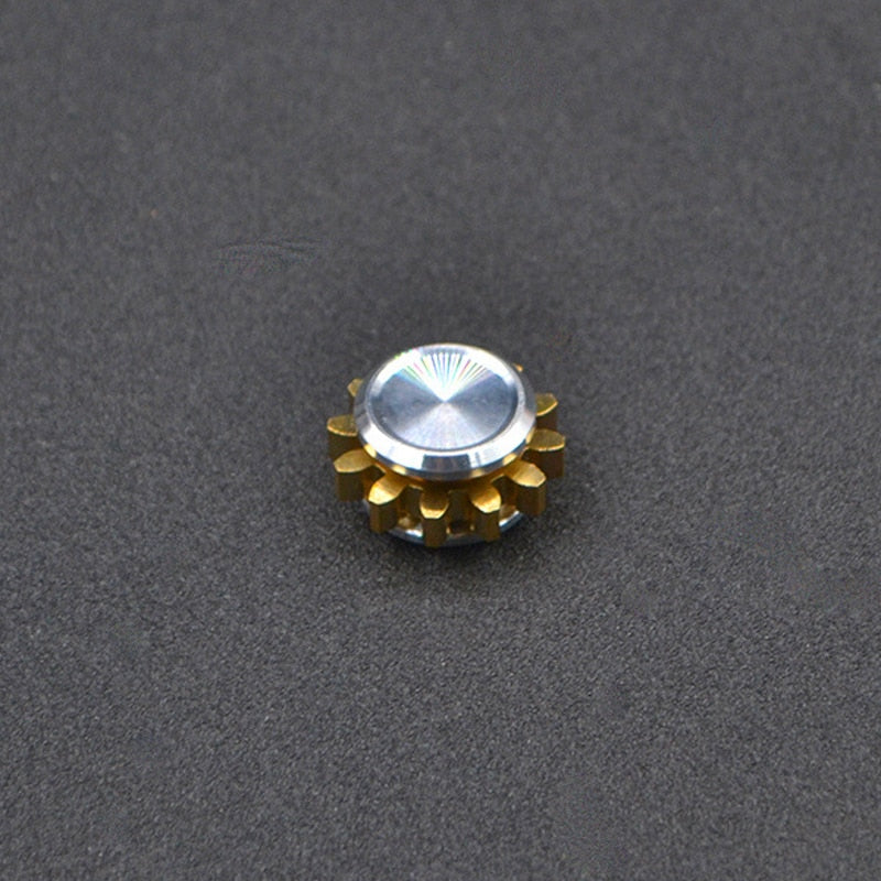 Compact Metal Fidget Toy Spinner
