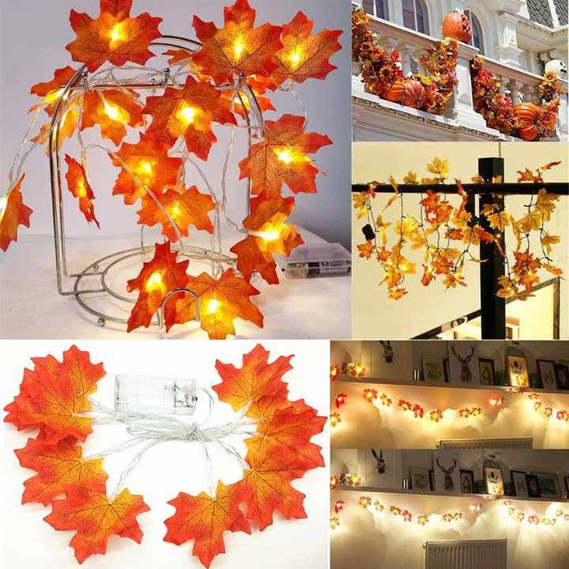 Colorful Fall String Lamp Set - Fesara