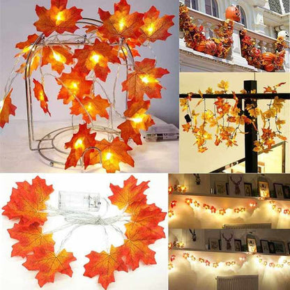 Colorful Fall String Lamp Set - Fesara