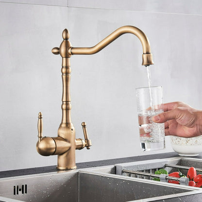 Classic Kitchen Faucet - Elegant Stylish Design