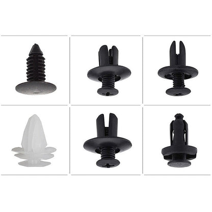 Car Bumper Clip Kit 100pcs Rivet Fasteners Set
