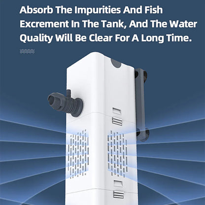 Clean Water Bubble Fish Tank Filter System