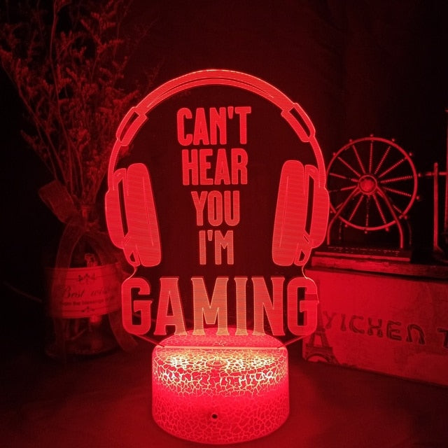 Fesara Cool LED Gaming Bedside Lamp