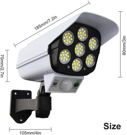 Outdoor Solar Powered Motion Light Camera