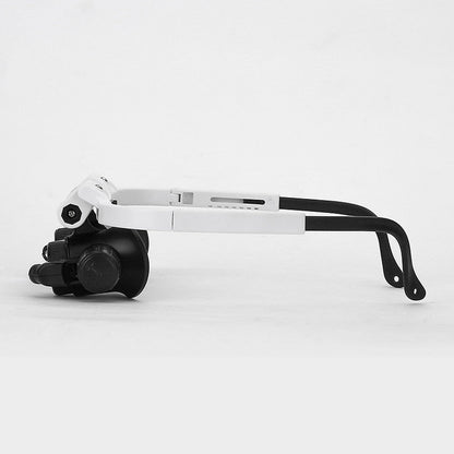 Compact LED Magnifying Glass with Adjustable Light