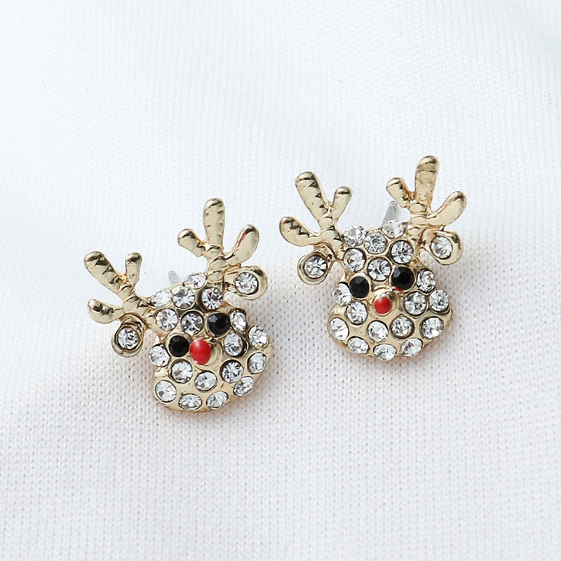 Fesara | Festive Holiday Cheer Drop Earrings