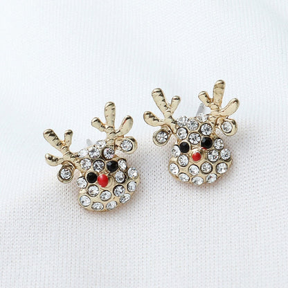 Fesara | Festive Holiday Cheer Drop Earrings