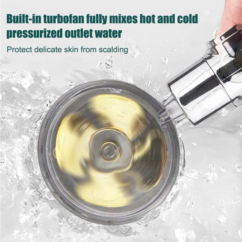 Eco Friendly 360° Rotating Shower Head