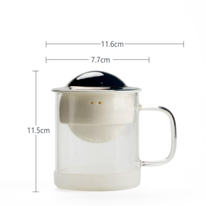 Astronomic Galaxy Ceramic Tea Pot