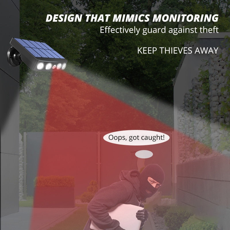 Bright Solar Powered Motion Security Light