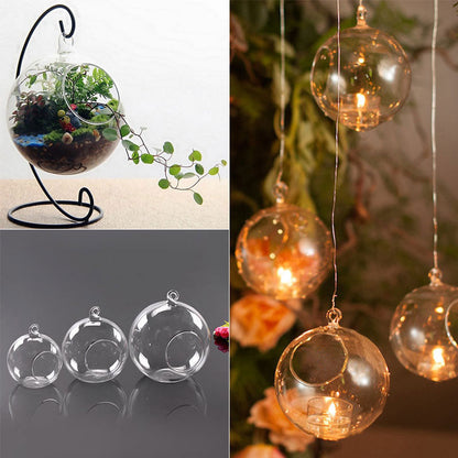 Starry Glass Candle Holder Decoration