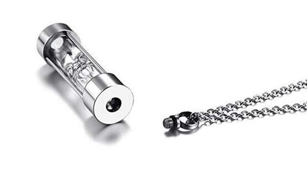 Timeless Sand Timer Pendant Necklace