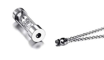 Timeless Sand Timer Pendant Necklace