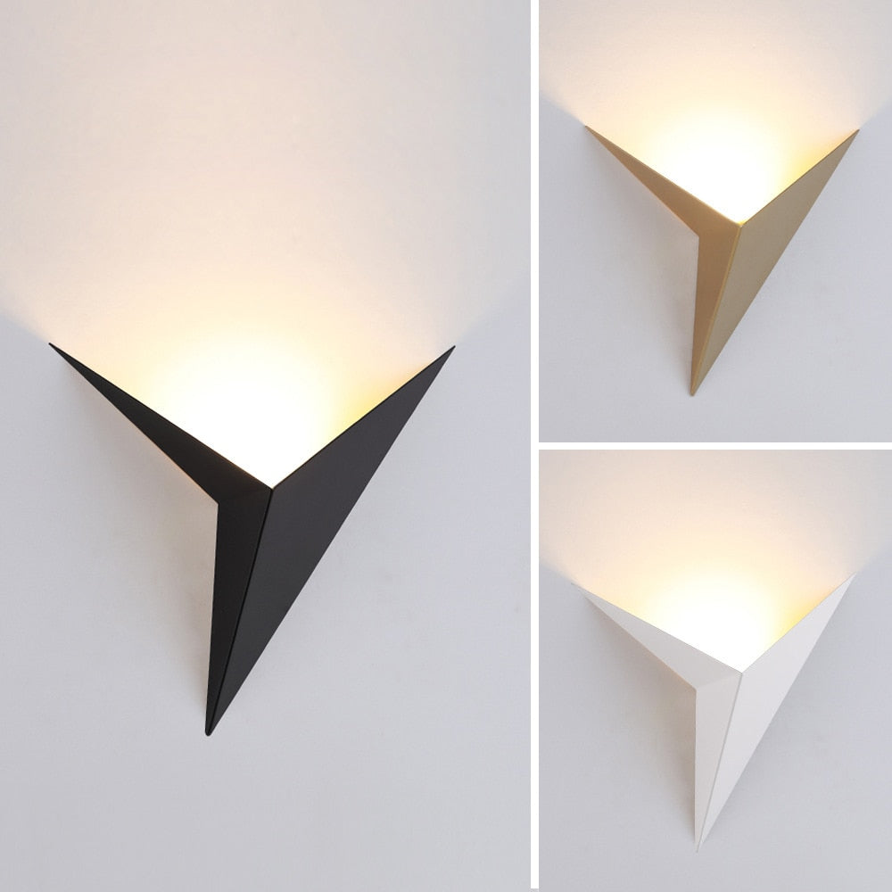 Modern Triangle Wall Lamp