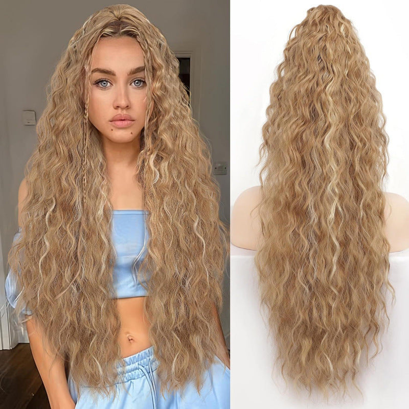 Natural Wave Ponytail Hair Wig