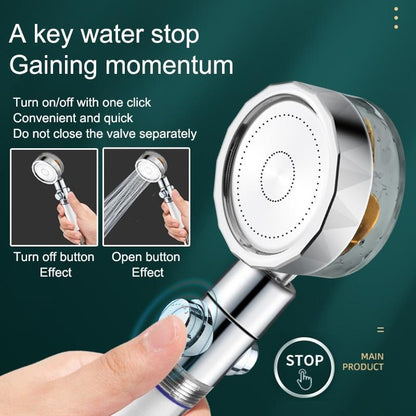 Eco Friendly 360° Rotating Shower Head