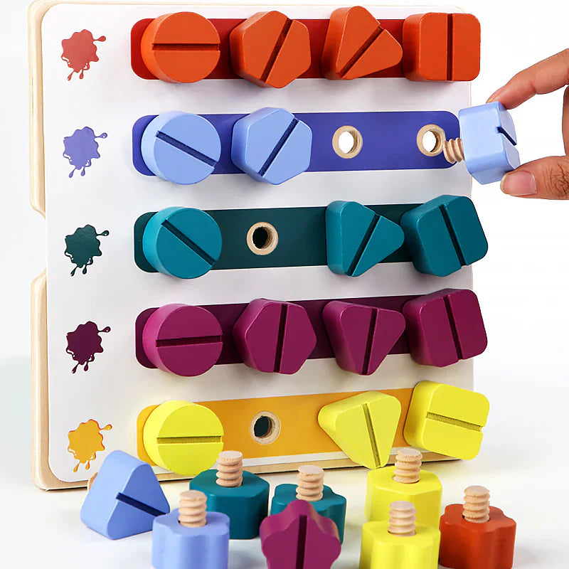 Colorful Kids Learning Board - Fesara