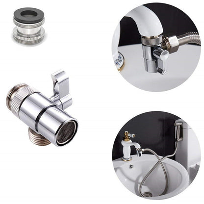 Versatile Faucet Adapter Splitter Valve
