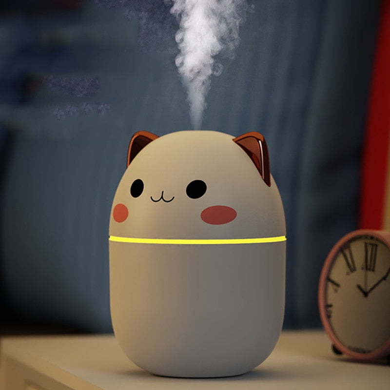 Compact LED Air Purifier Humidifier for Home - Fesara