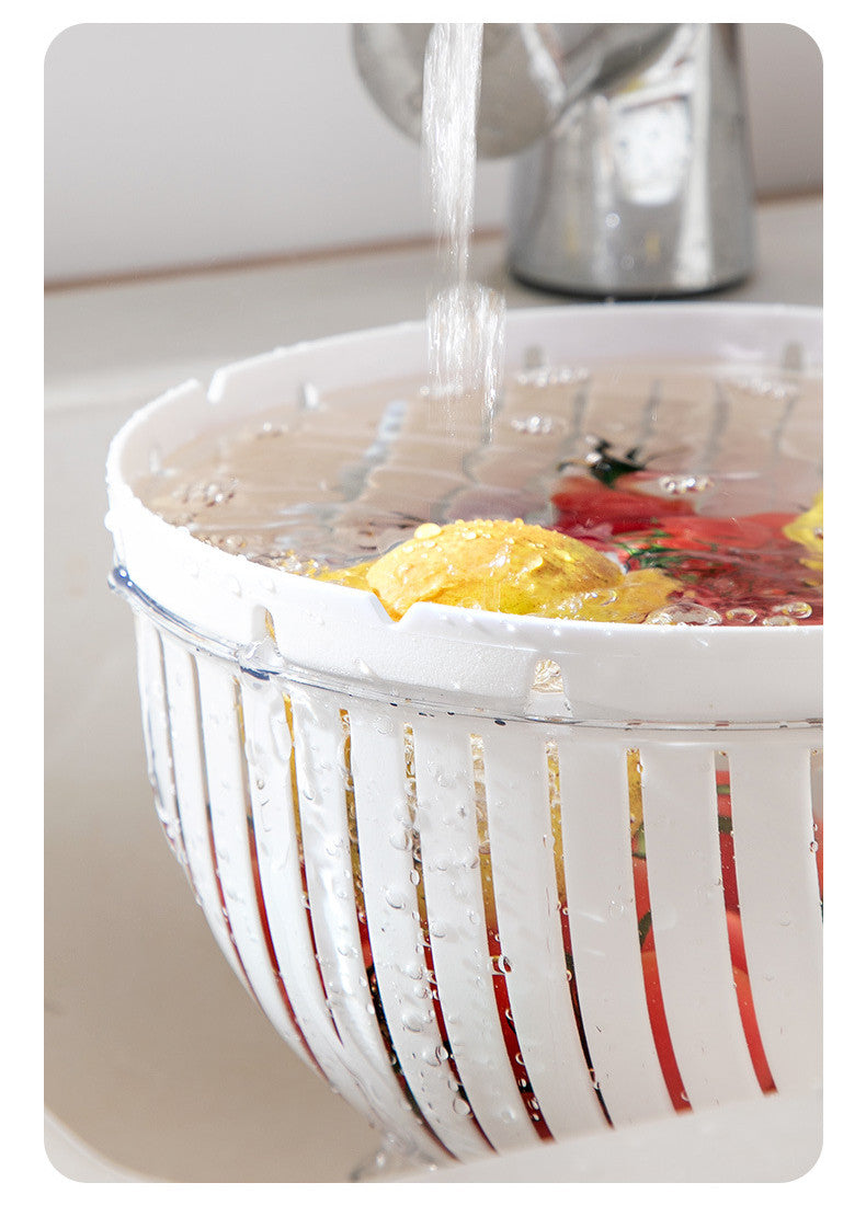 Easy Clean Double Tier Drain Basket