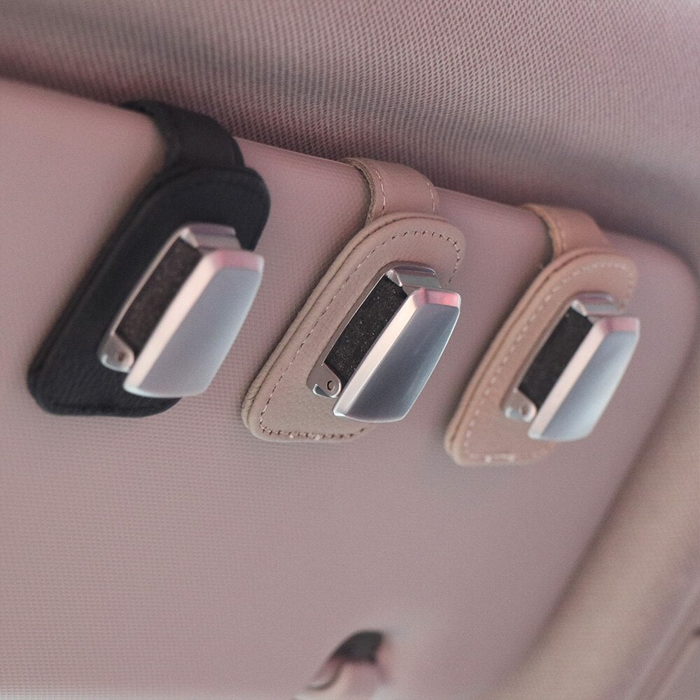 Premium Car Sunglasses Holder Clip Accessory