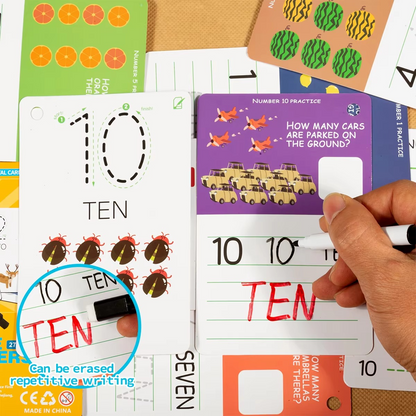 Washable Alphabet Tracing Book for Kids