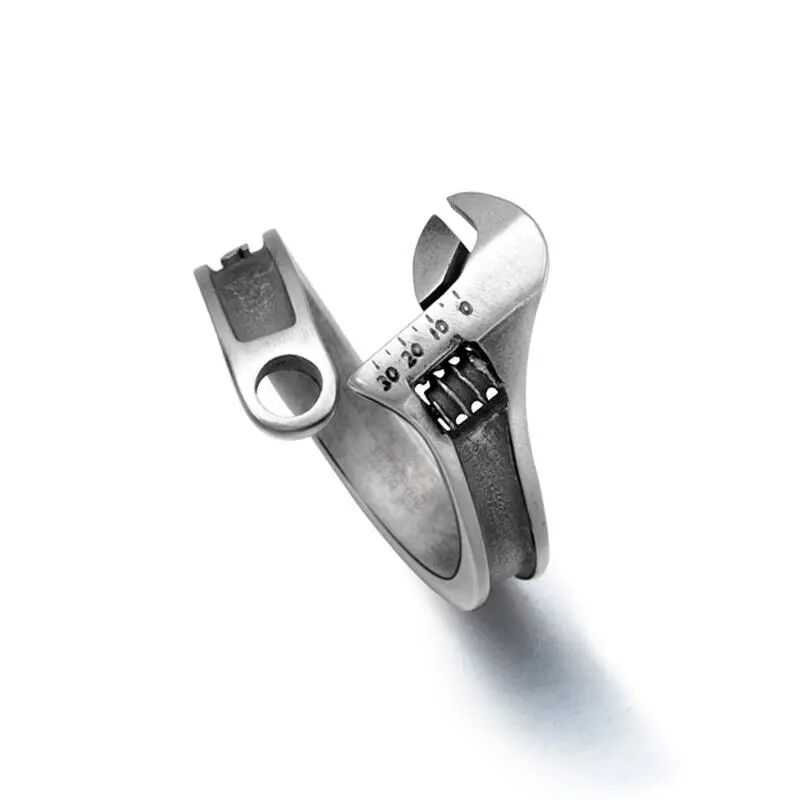 Vintage Adjustable Spanner Ring - Fesara