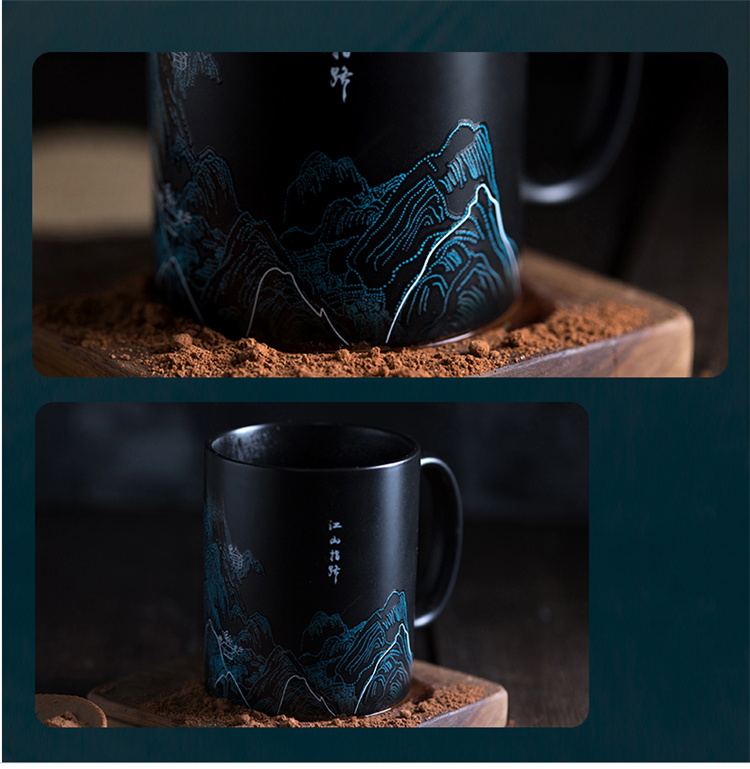 Colorful Temperature Changing Coffee Mug